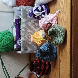 *CLAIMED* 6 Handmade dice bags